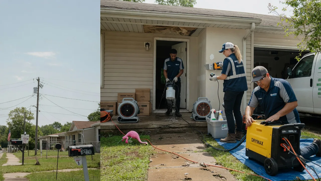 Storm Damage Water Removal in Parkersburg, WV near me